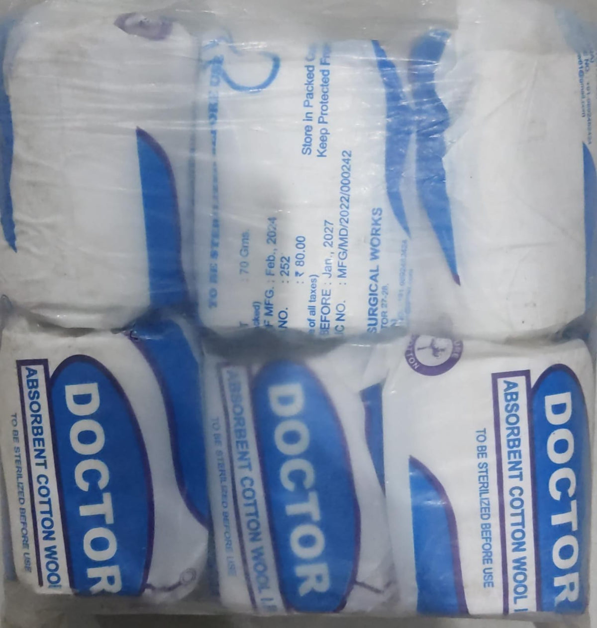 Doctor Cotton (Net) 70gm
