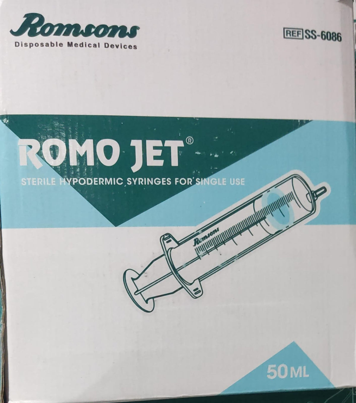 Romojet Syringe Romsons 50 ml