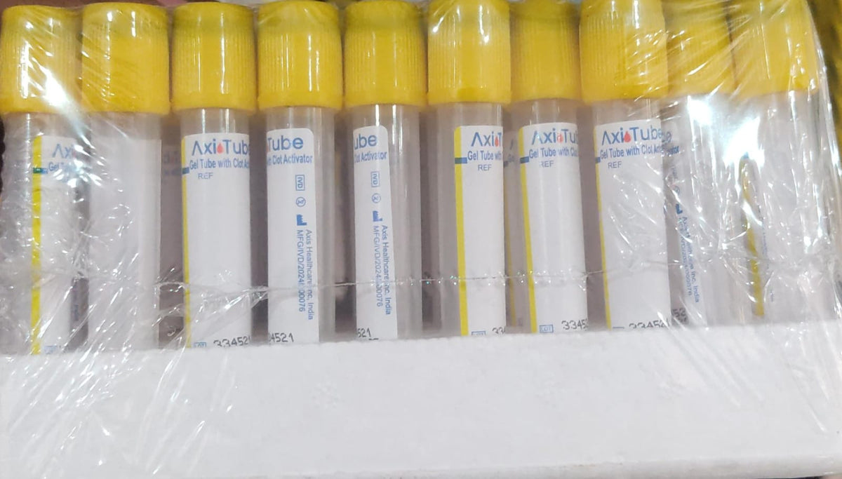 Axies NON VACCUM GEL TUBES 100pcs
