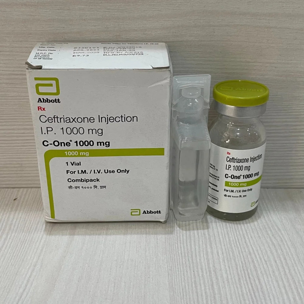 Ceftriaxone 1gm Abbott C One 1 gm