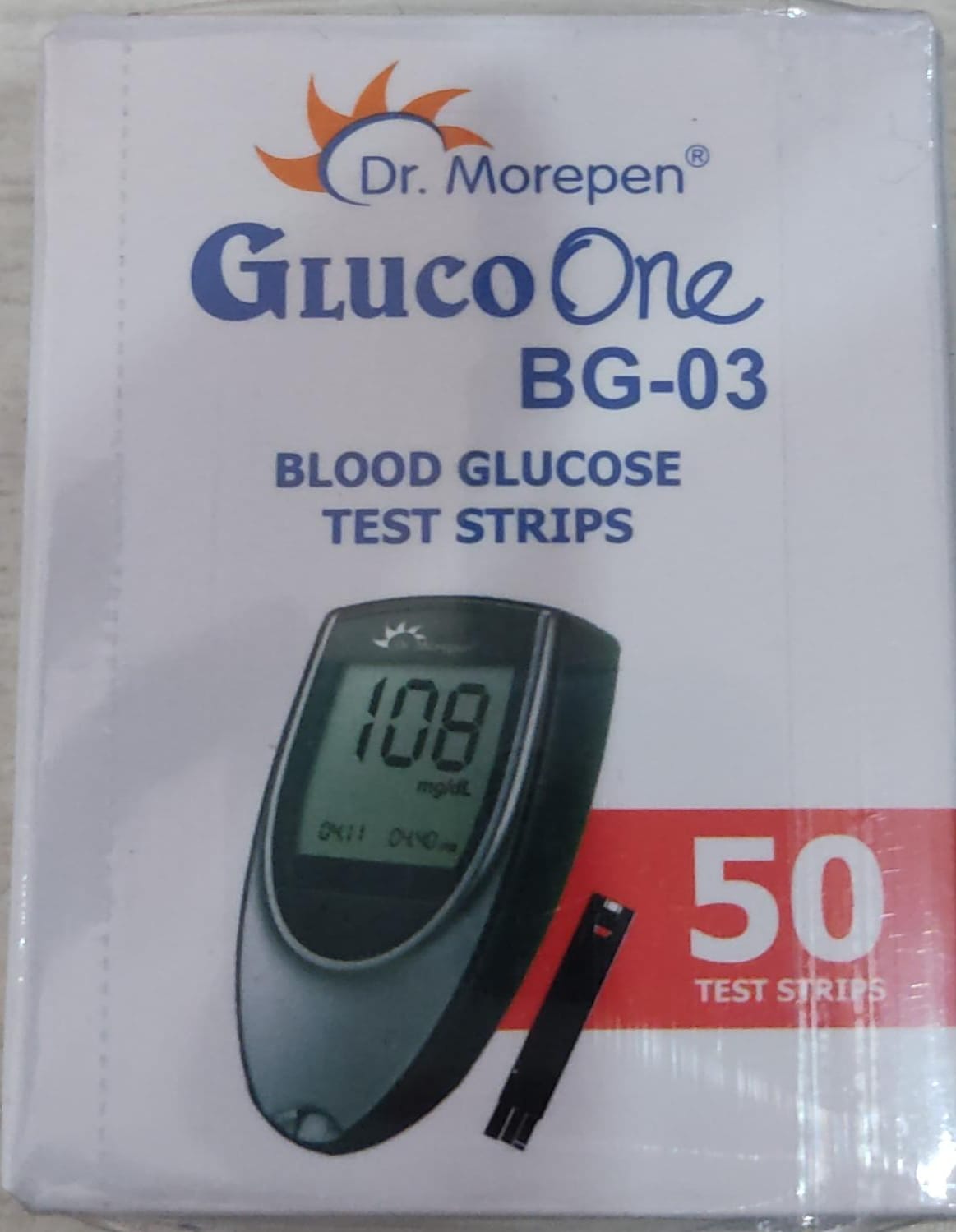 Dr. Morepen GLUCONE 50 STRIPS 50strips