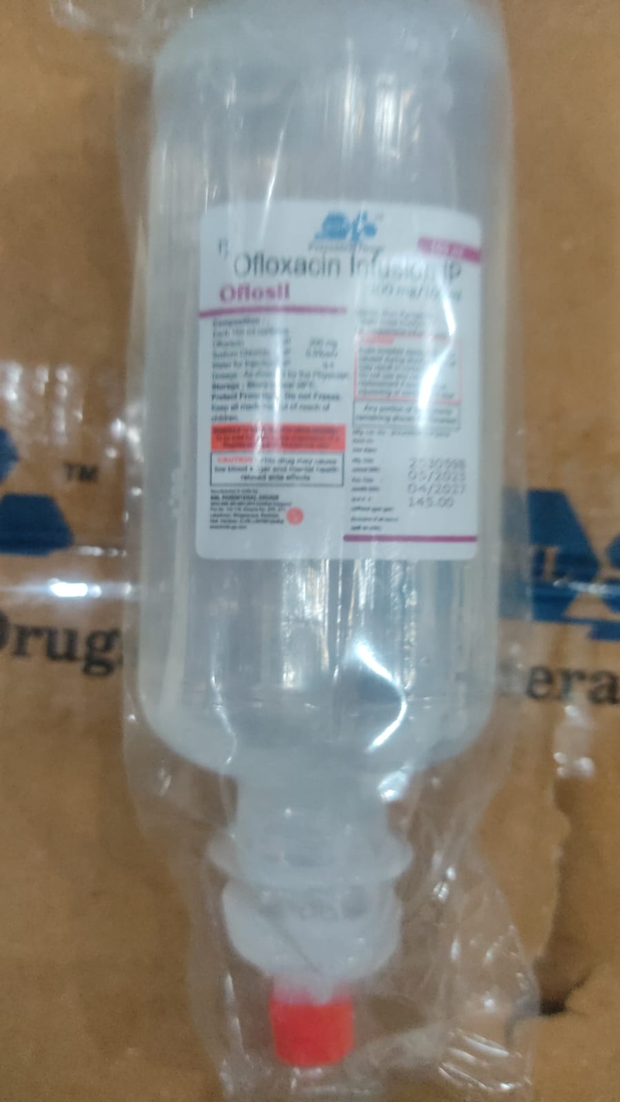 OFLOXACIN 100 ML BML