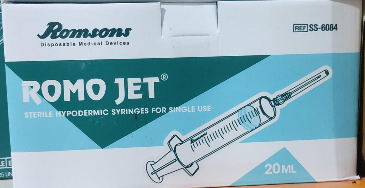 Romojet Syringe Romsons 20 ml