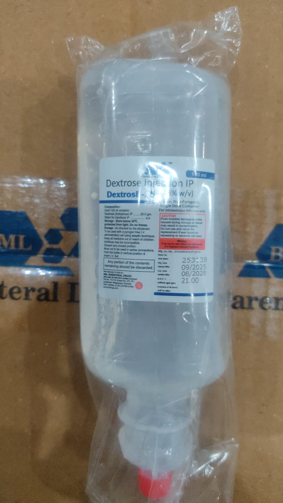 DEXT 25% 100ML BML