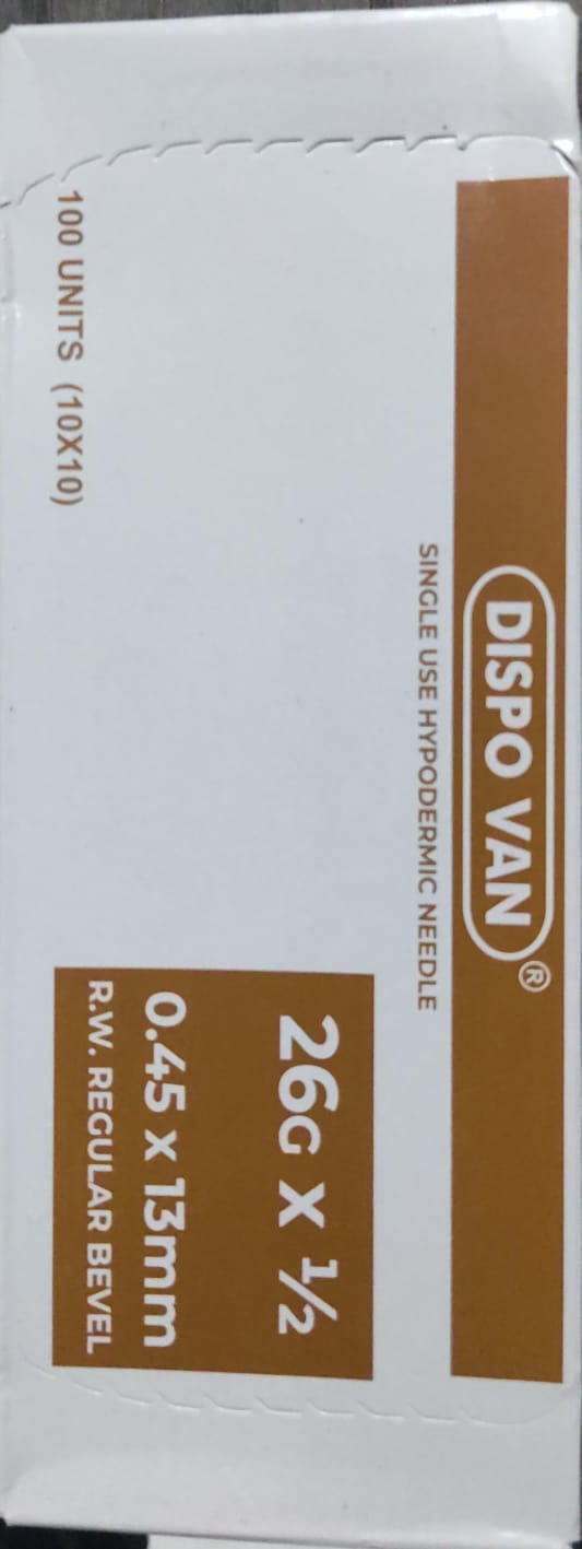 Needle  Dispovan 26G