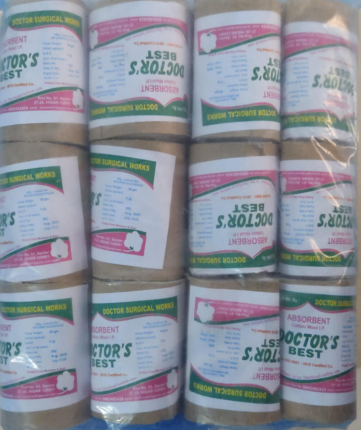 Doctor Cotton (Gross) 30gm