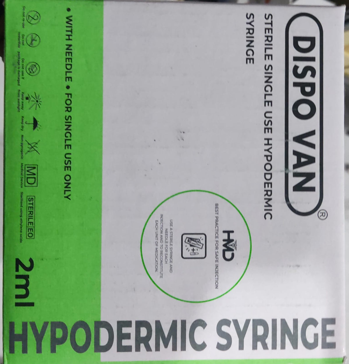 Dispovan Syringe Dispovan 2 ml
