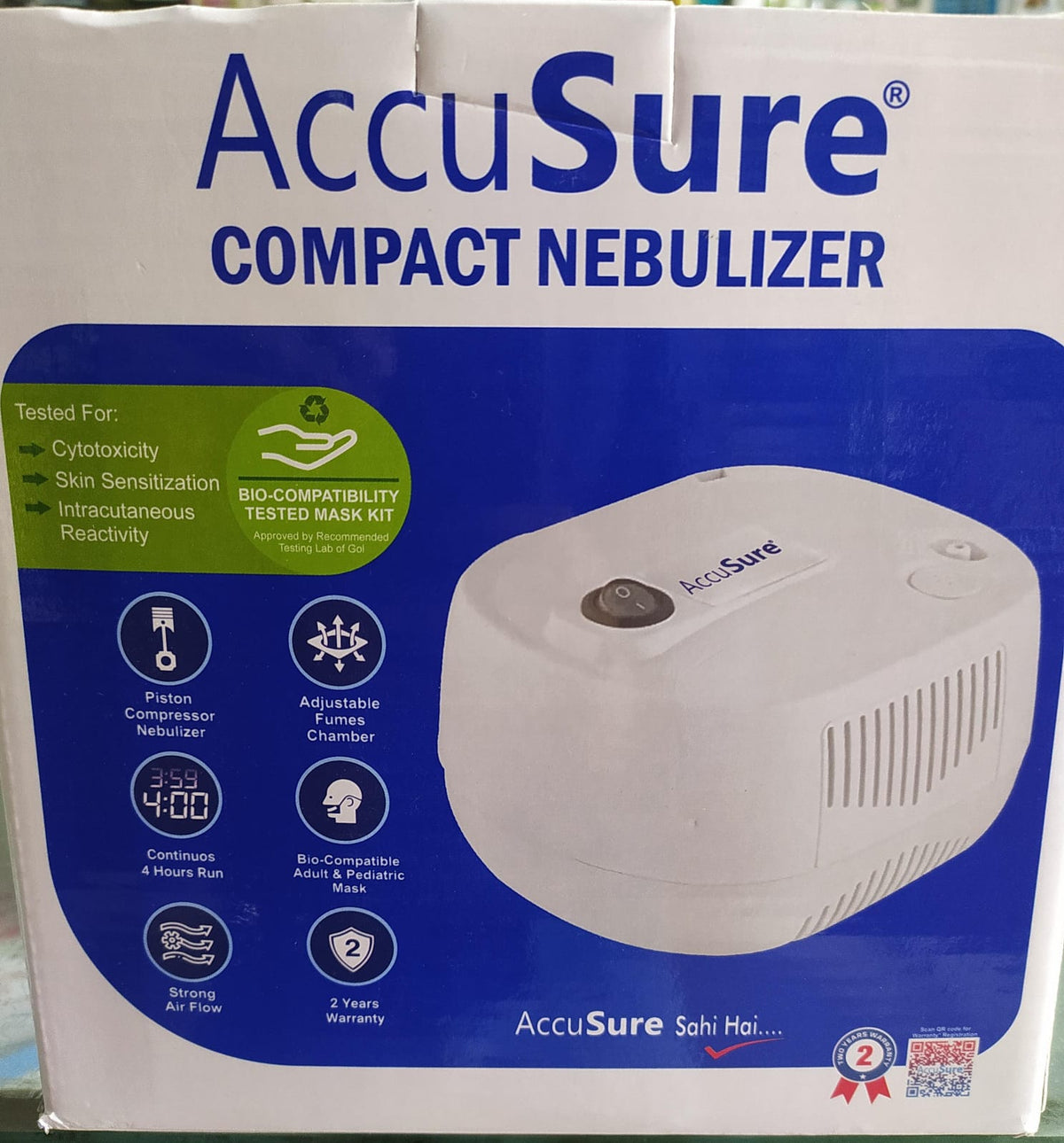 Accusure Nebulizer Machine
