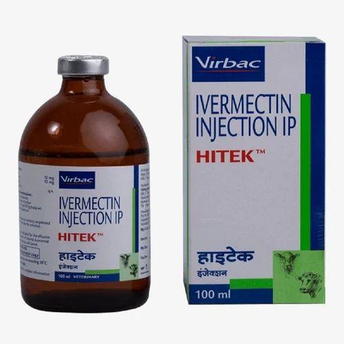 Hitek 100ml vial Ivermectin Virbac
