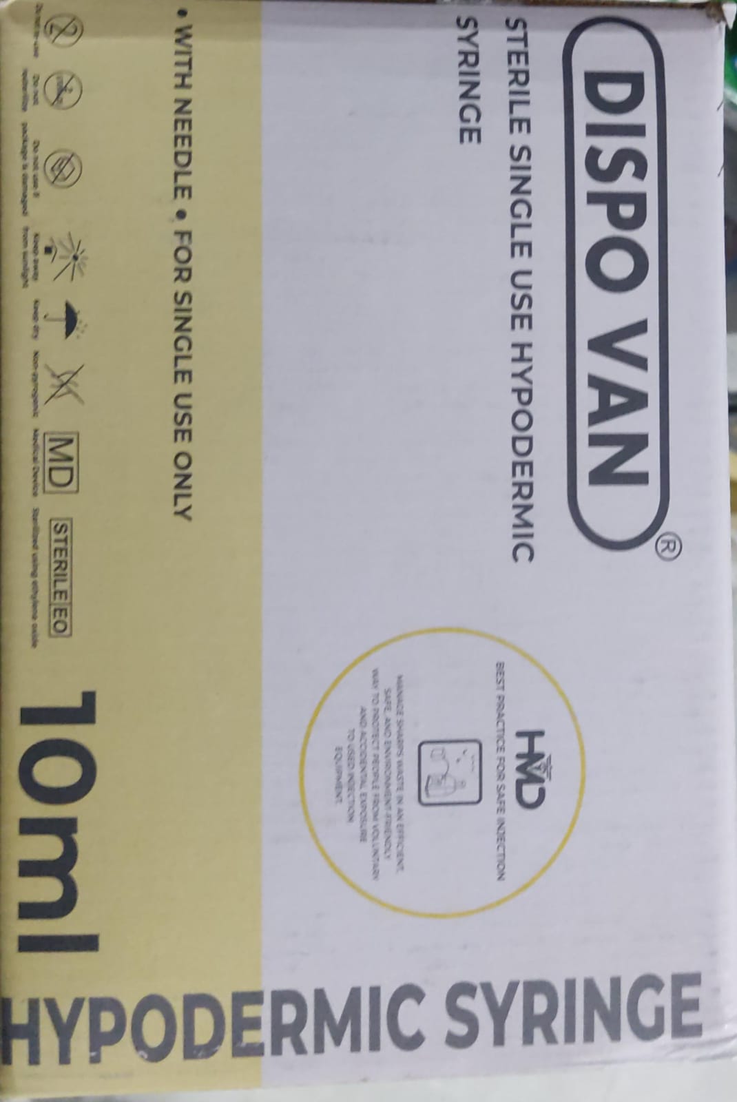 Dispovan Syringe Dispovan 10 ml