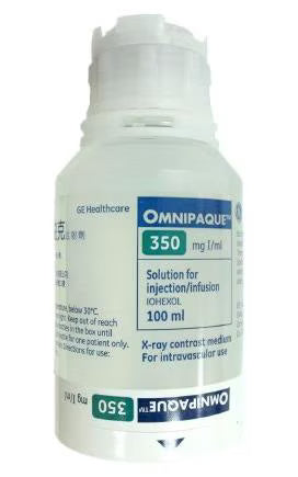 Omnipaque Iohexol GE Healthcare 100 ml