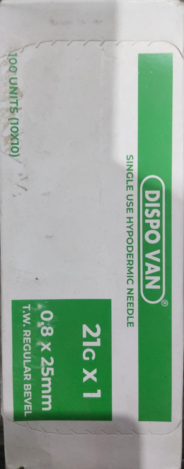 Needle  Dispovan 21G