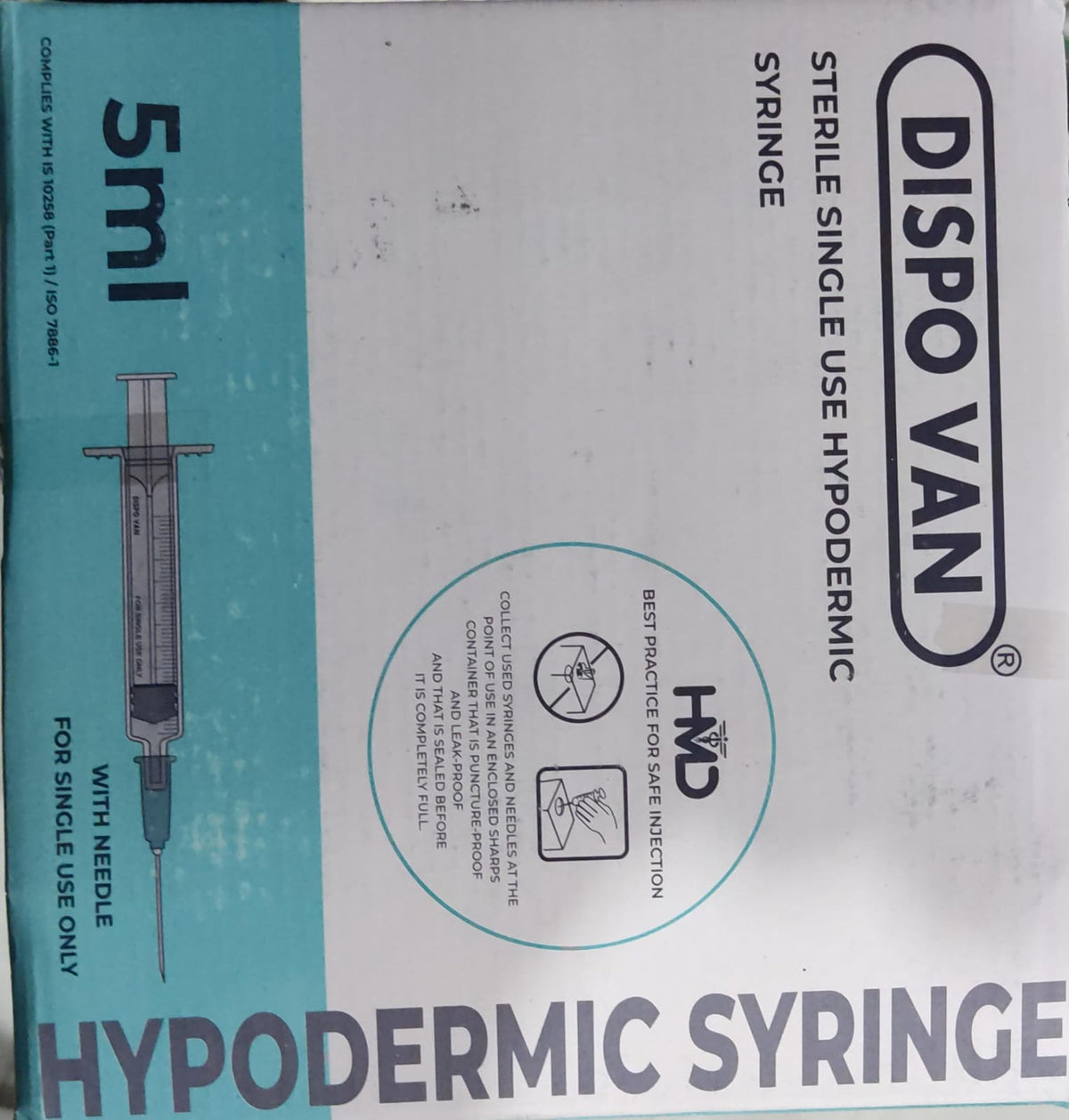 Dispovan Syringe Dispovan 5 ml