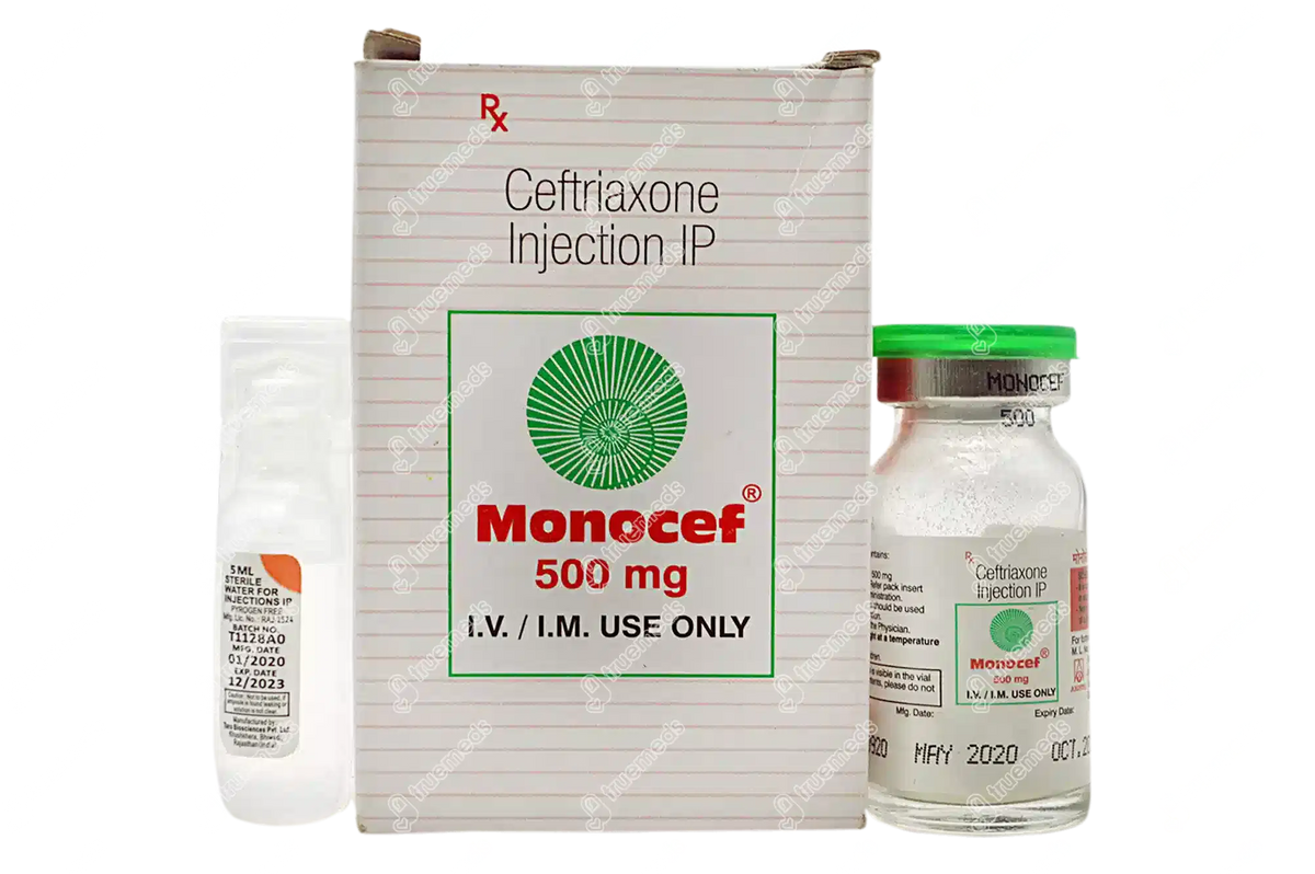 Ceftriaxone 500mg Aristo Monocef 500 mg