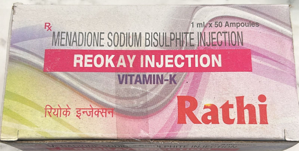 Vitamin K injection Rathi (50 ampules)