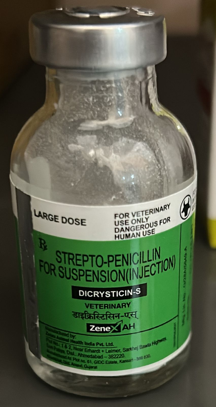 Streptomycin DCR - Zenex AH - Xydocin 2.5 DCR