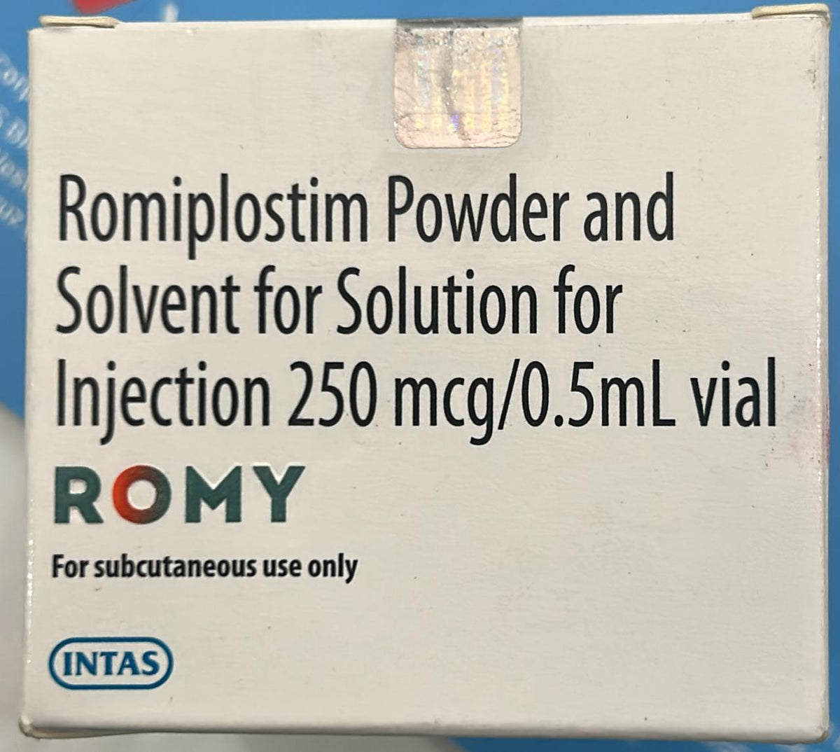 Romy 250mg Injection Romyplastin Intas
