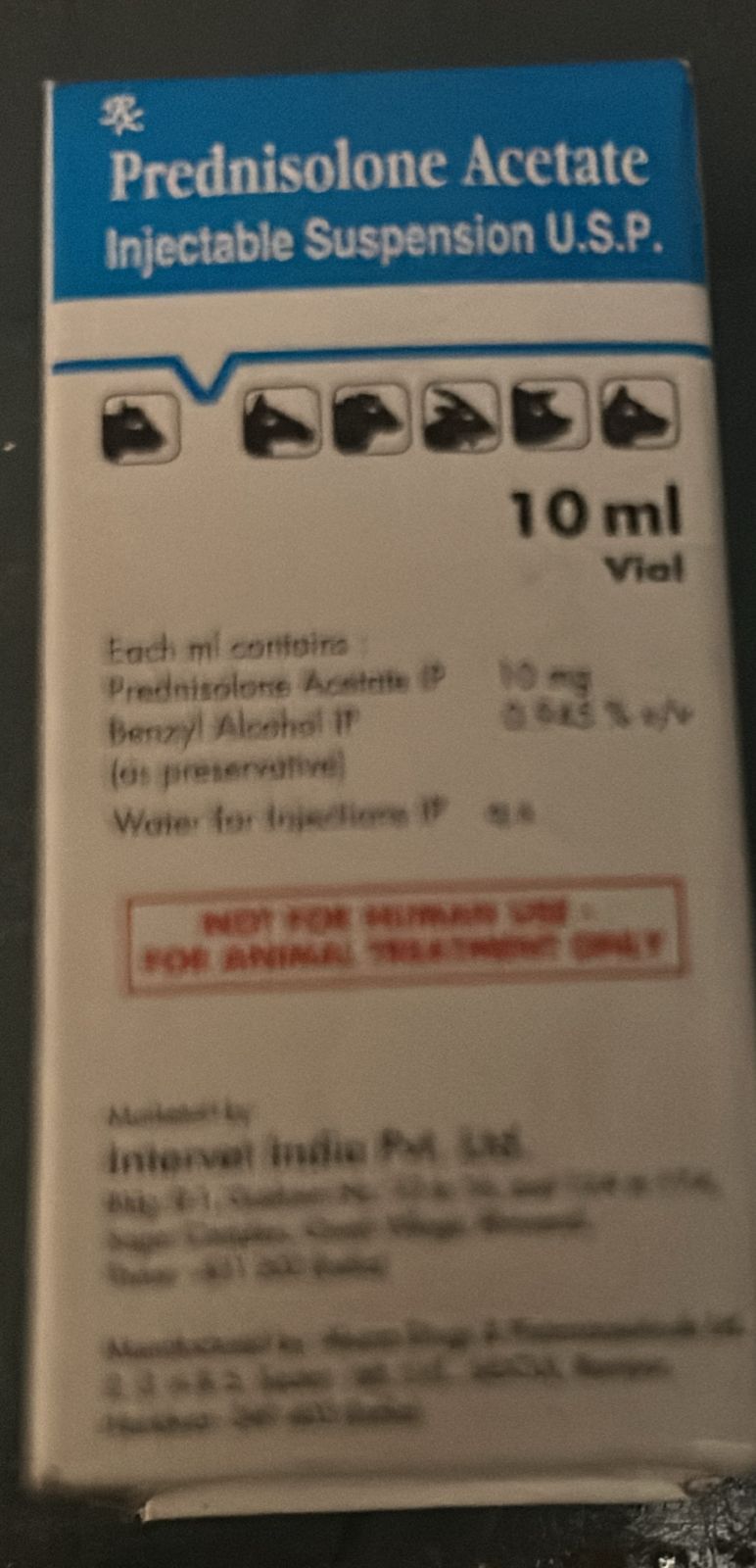 Prednisolone Inj MSD (10ml)