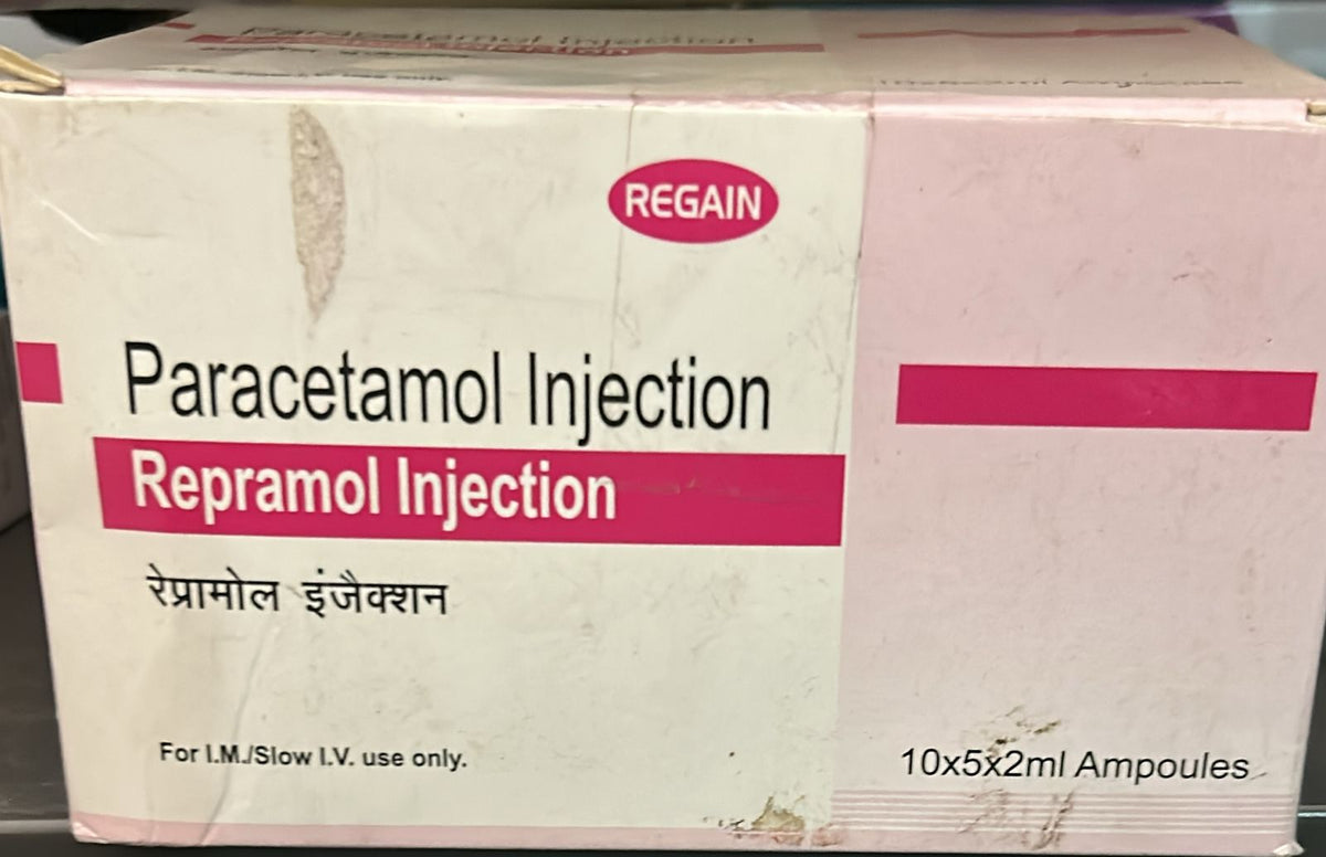 Paracetamol Ampule - PCM - 5 ampoule strip