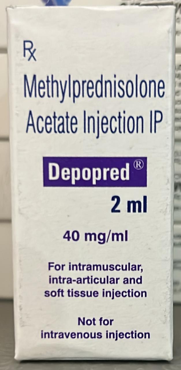Methyl Prednisolone 80 mg Sunpharma - Depopred 2 ml