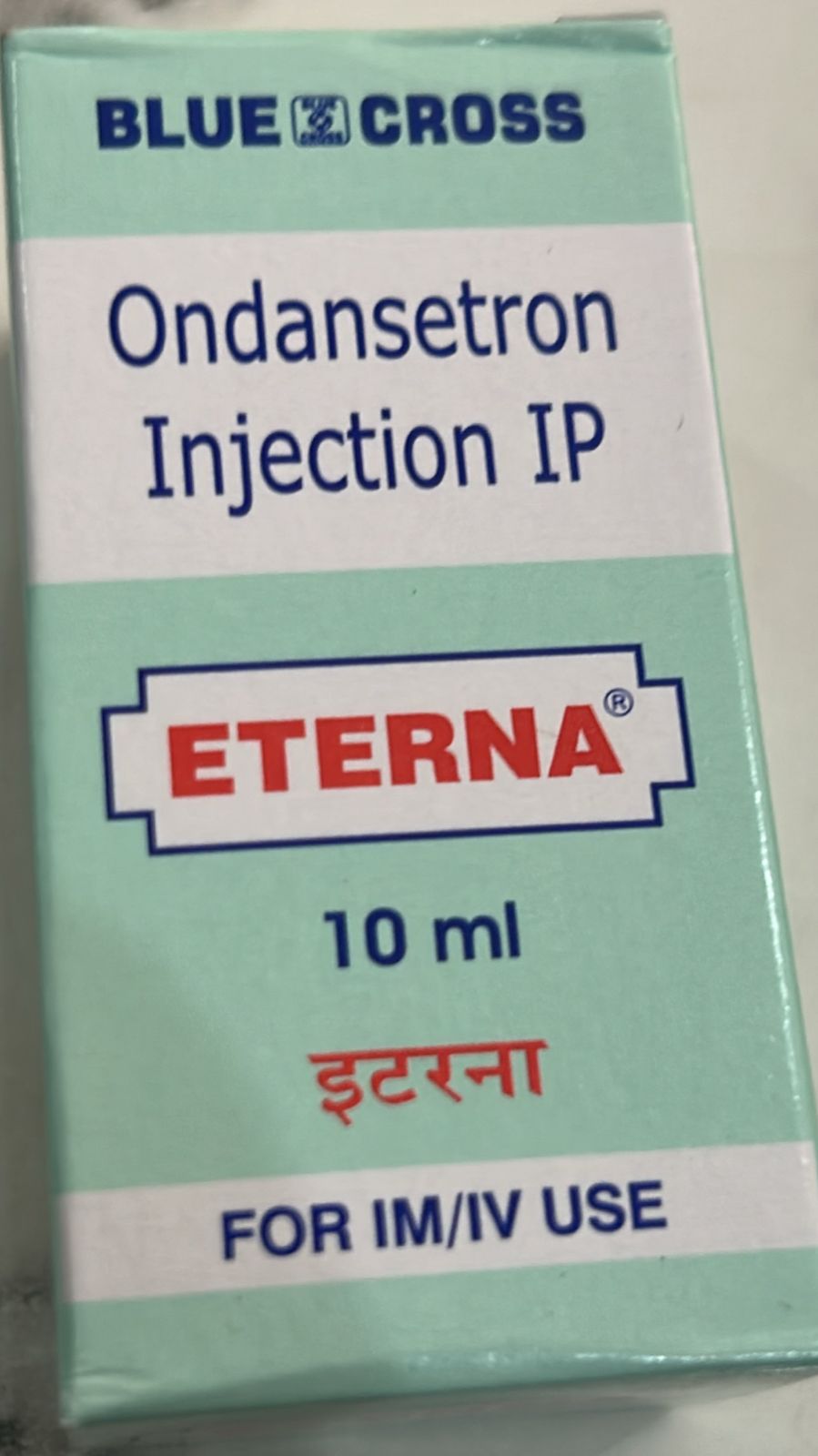 Ondenstron 10ml Vial BLUE CROSS