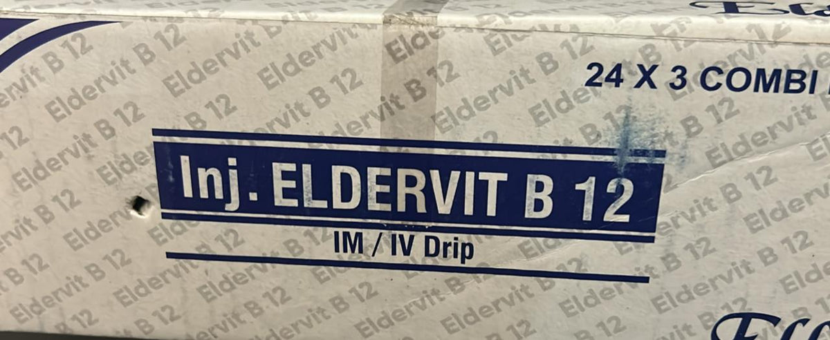 Eldervit B 12 Injection Elder (3 ampoule strip)