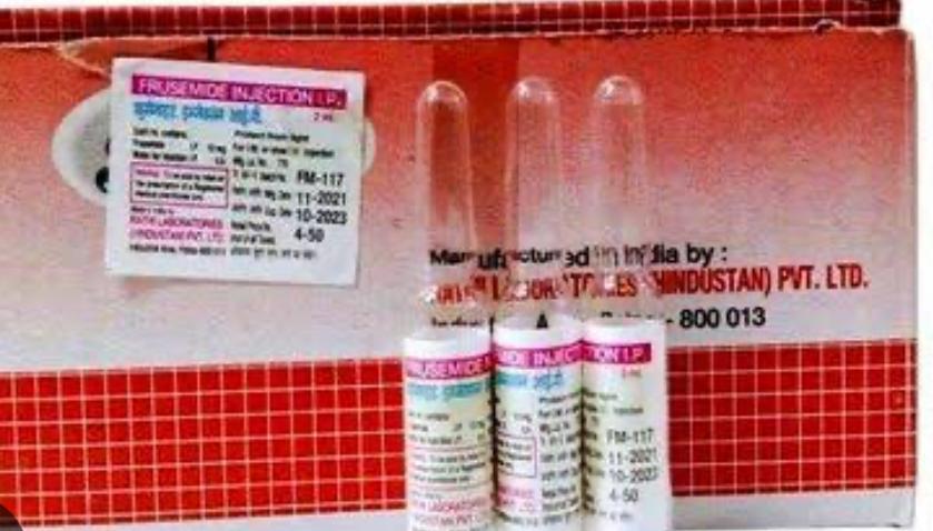 Frusemide 2Ml Amp Rathi (50 ampoule Strip)