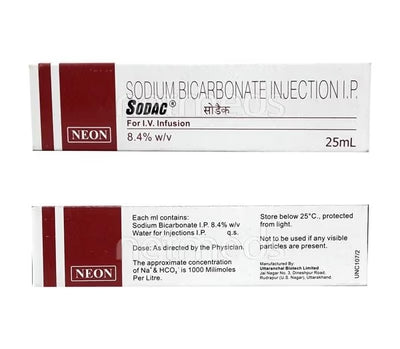 Sodium Bicarbonate 25ml Neon