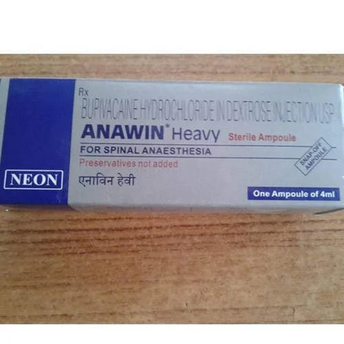 Anawin Heavy Injection Bupivacciane Heavy Neon (5 ampoule strip)