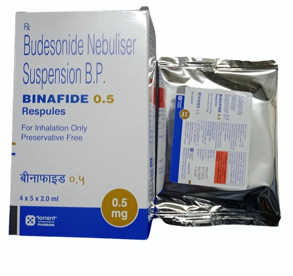 Budenoside Respules 0.5mg Torrent (5 respules strip)
