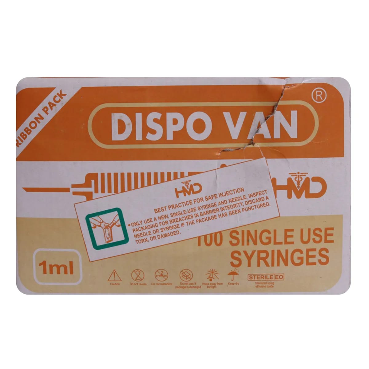 Dispovan Syringe Dispovan 1 ml