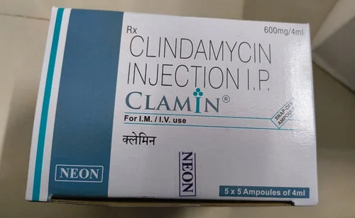 Clamin 600 Clindamycin Neon (5 ampoule strip)