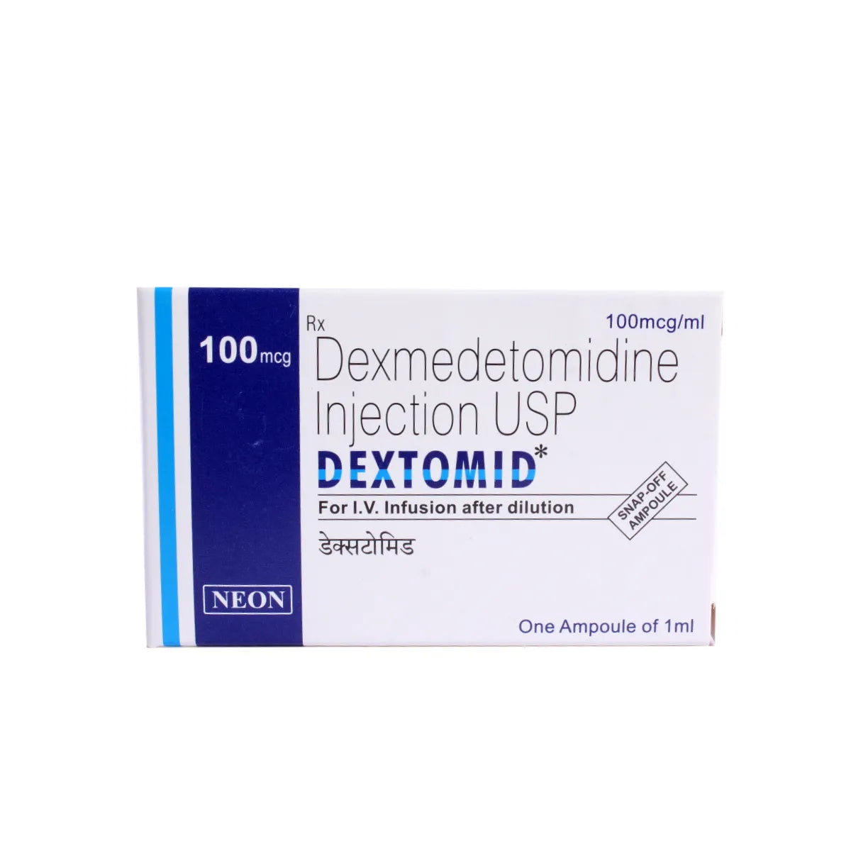 Dextomid 100 mg Dextomidine Neon (5 ampoule strip)