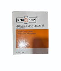 Chlorohexidine Guage Medigrip 10x10