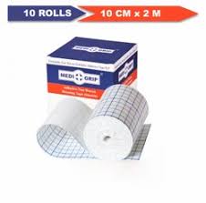 Non Woven Tape Medigrip 4"10mtr