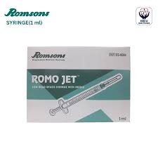 Romojet Syringe Romsons 1 ml