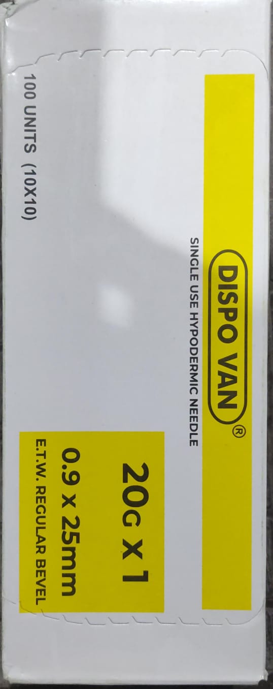 Needle  Dispovan 20G