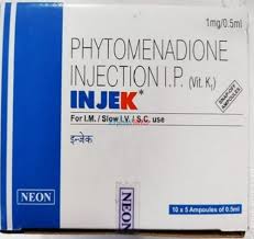 Vitamin K injection Neon (Injek) (5 amp)