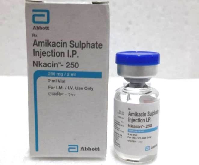 Nkacin 250mg Amikacin Abbott