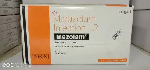 Mezolam 5ML Vial Midazolam Neon