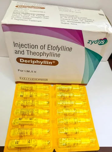 Deriphyline Injection Zydus (7 ampoule strip)