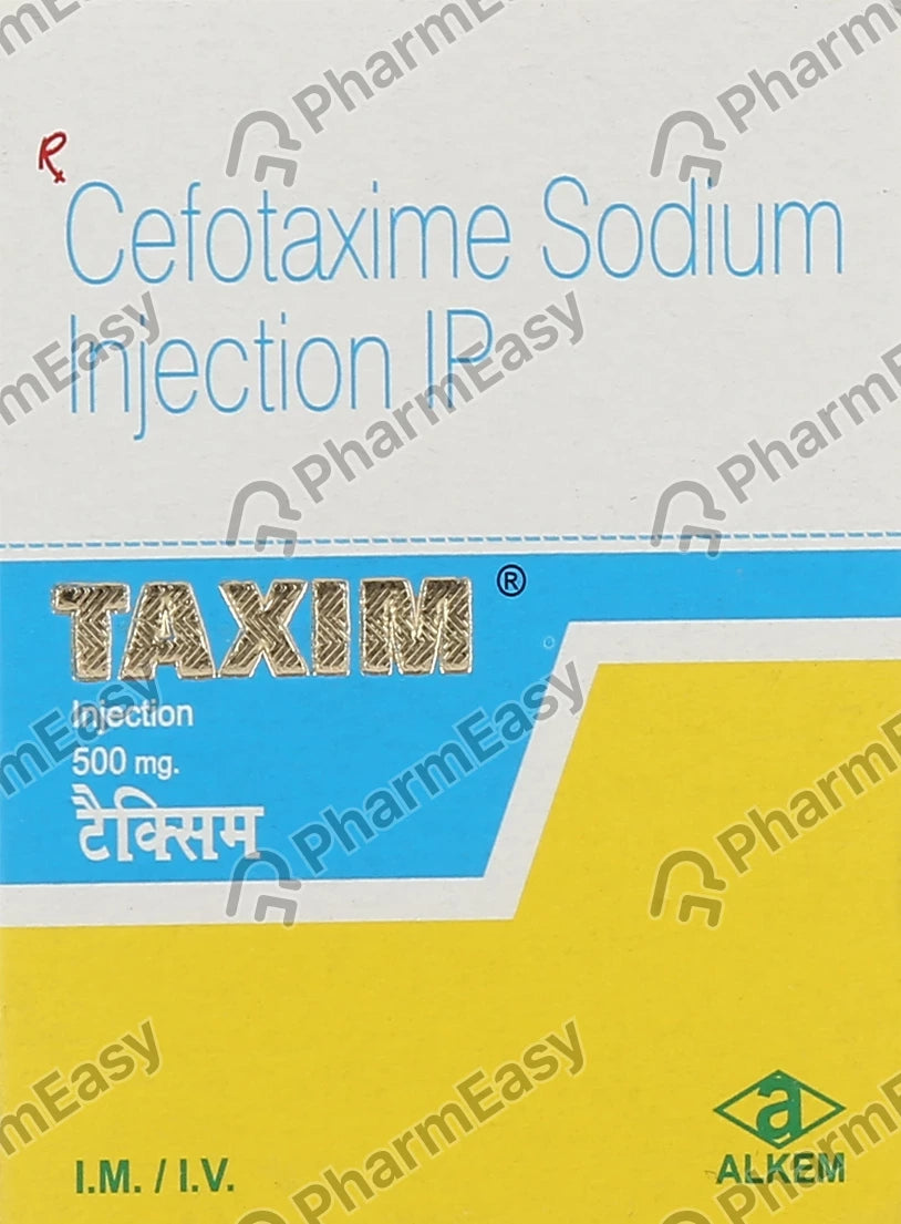 Taxim 500mg Cefotaxim Alkem